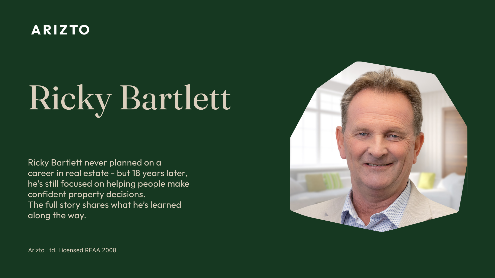Ricky Bartlett - 18 Years of Guiding People Home